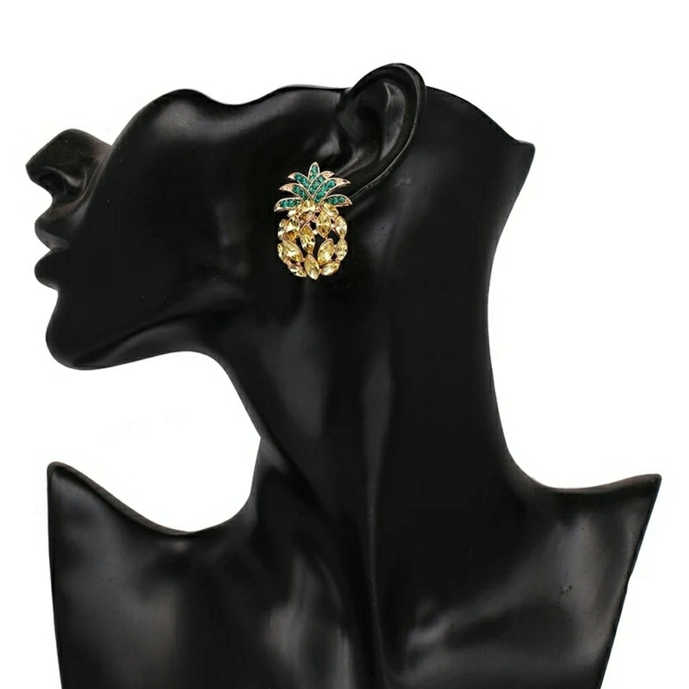 Pineapple earrings